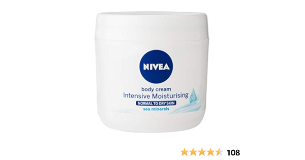 nivea intensive moisturizing body cream