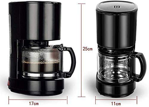 DSY Filterkaffeemaschine, 0,6L Anti-Tropf-Design Abnehmbarer Filter Warm, 600W Energieeinsparung Kleiner Fußabdruck – Bild 8