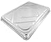 1/2 Size Sheet Cake Aluminum Foil Pan w/Clear Low Dome Lid (Pack of 10 Sets) 17.1 L x 12.3 W x 1.25 D