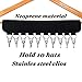 XJunion Cap Organizer Hanger, 10 Baseball Cap Holder, Hat Organizer for Closet - Change Your Cloth Hanger to Cap Organizer Hanger - Keep Your Hats Cleaner Than a Hat Rack