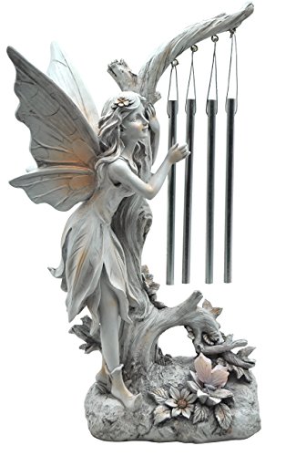 Moonrays 91551 Solar Amber LED Light Pixie With Chime
