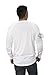 Harley-Davidson Mens Performance Willie G Skull Flames White Long Sleeve T-Shirt - 2X