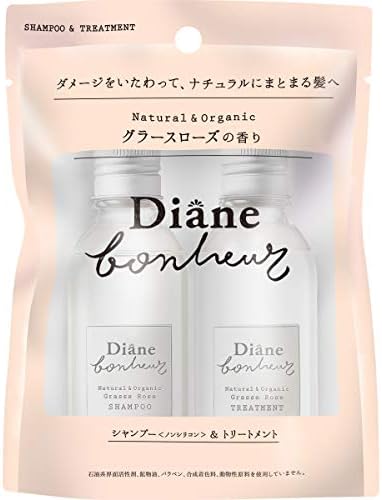 Amazon ダイアン ボヌール グラースローズの香り ダメージリペア シャンプー トリートメント トライアル 40ml 2 ダイアン ボヌール シャンプー 通販