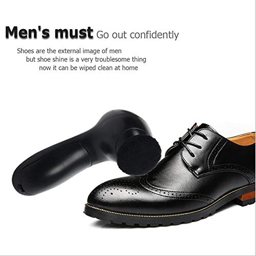WinnerEco Shoe Polisher 2 Speeds Adjustable Auto Electric Shoe Brush Shine Polisher+4 Brush Heads