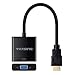 VicTsing 1080P HDMI Male to VGA Female Video Converter Adapter Cable for PC Laptop HDTV Projectors and Other HDMI Input Devices