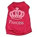 HP95 TM Fashion Pet Dog Cat Cute Princess T-Shirt Clothes Vest Summer Coat Puggy Costumes (XS)
