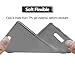 Gzerma for BLU Energy X2 Case + Screen Protector, Gel Skin Bumper Frosted TPU Soft Cover and Ultra-Thin Slim Shatterproof Toughened Protective Film for BLU Energy X 2 (Gray)