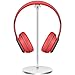 Aluminum Headphone Stand Headset Holder New Bee Headset Stand/Hanger for All Headphone Sizes (Silver)