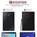 CHESONA Samsung Galaxy Tab A 10.5 Case with Keyboard, Detachable Wireless Keyboard PU Leather Slim Folio Stand Cover Case for Samsung Galaxy Tab A 10.5 Model SM-T590/T595 2018 Release Black