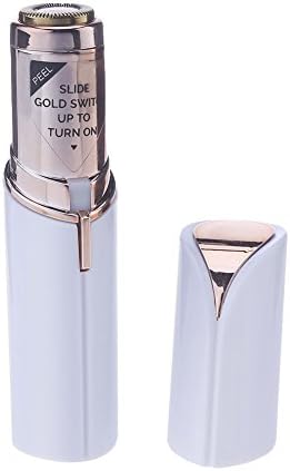 Weirui Painless Hair Remover for Women - Remove Hairs on the Upper Lip, Chin, Cheeks, Sideburns - Mini Travel Size Painless with LED Light (lololol..)