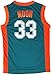 Jackie Moon #33 Flint Tropics Semi Pro Movie Retro Throwback Basketball Jersey Embroidery S-XXL