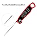 GoldWorld FDA Meat Thermometer- Waterproof Food Thermometer with Stainless Steel Probe for Kitchen Cooking BBQ Grill