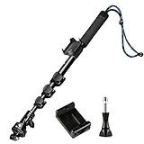 Smatree Y1 Telescoping Pole for GoPro Hero Fusion/7/6/5/4/3+/3/2/Session/GOPRO HERO (2018)(WiFi Remote Controller is NOT Included) action cameras