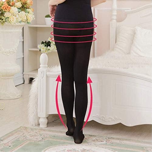 KaiKBax Women Compression Socks Beauty Slim Body Leg Shaper Burn Fat Thin Stocking Pantyhose Black