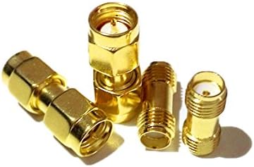 ShineIn SMA Male to Male Plug,SMA Female to Female Jack in Series RF Coaxial Adapter Connector 4 Pcs