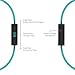 Sport Headphones with Microphone, Running Exercise Stereo Earbuds, in Ear Earphones 3.5mm Jack Earphones Neckband Workout Headsets for Running Gym Jogging Etc(Blue)