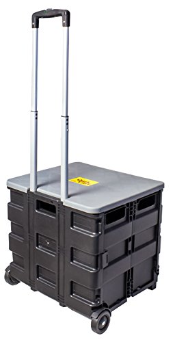 dbest-products-Quik-Cart-two-wheeled-collapsible-handcart-with-grey-lid-rolling-utility-with-seat-heavy-duty-lightweight