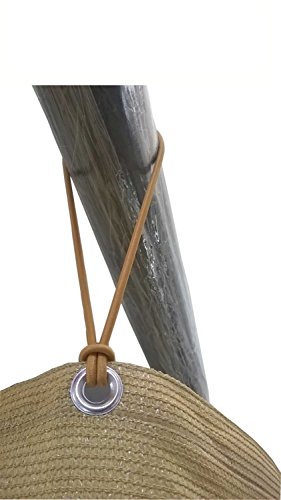 Shatex Heavy Duty Wheat UV Treated Stretch Tie Loops, Reusable 8-inch Ball Bungee Canopy Tarp Tie Down Cord (12pack) - Thumbnail 5