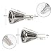 ANPHSIN 2 Pack Deburring External Chamfer Tool Stainless Steel Deburring Drill Bit Remove Burr Tool Sliver for 8-32 Bolts
