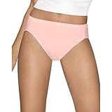 Hanes Ladies Ultimate Cotton Comfort Hi-Cut Panties 4-Pack (43KUC5)