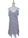 Anna-Kaci Womens Fringe Sequin Strap Backless 1920s Flapper Party Mini Dress,Silver,XX-Large