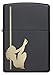 Zippo Dancer Pocket Lighter, Black Matte
