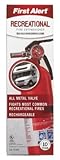 First Alert Rec5 Rechargeable Recreational Fire Extinguisher