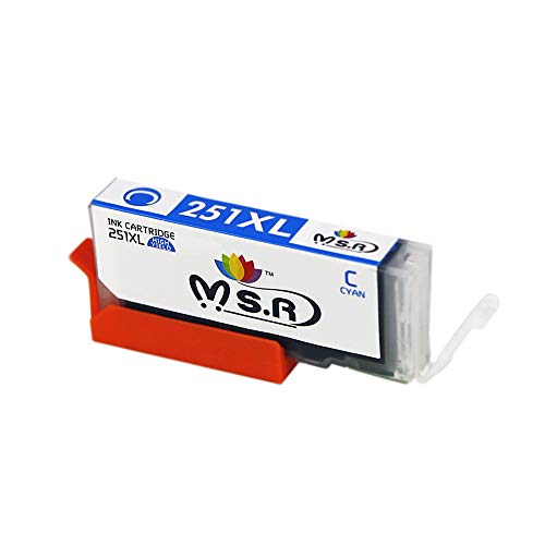 Ms.R Compatible Ink Cartridge Replacement for Canon PGI-250XL CLI-251XL,for Canon PIXMA MX922 MX920 MG7520 MG5520 MG6620 MG6320 MG5420 MG5522 IP7220 IP8720 MG5422 MG5620 IX6820 Printer Ink Cartridges - Thumbnail 4