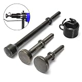 4 PCS Air Hammer Chisel Set Smoothing Pneumatic Chisel Hammer Bits Tool Set with Spring