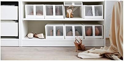 Ikea Skubb Schuhkarton In Weiss 4er Set 22x34x16 Cm Fur Pax Korbus Amazon De Kuche Haushalt