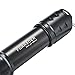 Forrader S20 CREE XM L2 U3 Adjustable Focus Zoomable Portable LED Flashlight 5 Mode White Light, Black (Flashlight Only)