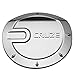 Replacement for Chevy Cruze J300 Exterior Gas Tank Door Cover (Chrome)