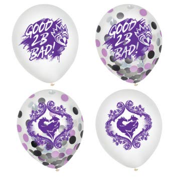 Descendants 3 Birthday Party Supplies Pack for 16 With Plates, Napkins, Cups, Tablecover, Balloons, Banner, and Pin - Thumbnail 4