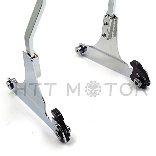 XKMT-Quick Detachable Sissy Bar Passenger Backrest Compatible With Harley Davidson Softail [B07C1MWFYD] - Thumbnail 7