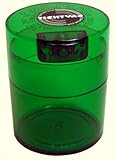 Tightvac TV2-CGT - 1/2 oz to 3 ounce Vacuum Sealed Container Green Tint