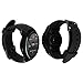 Skinomi TechSkin - LG Watch Sport Screen Protector + Carbon Fiber Full Body Skin / Front & Back Wrap Clear Film / Ultra HD and Anti-Bubble Shield