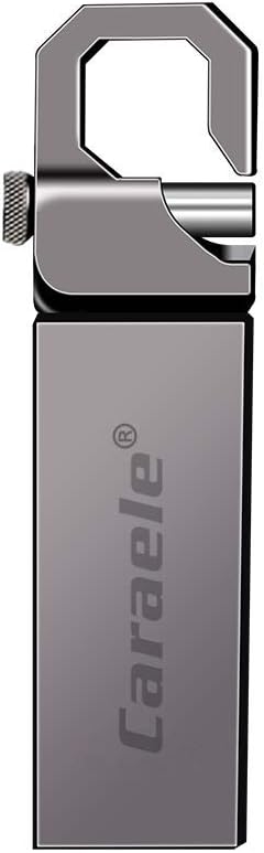 USB Flash Drive, 64GB USB 3.0 Thumb Drive, Waterproof Memory Stick with Keychain for Car, Smart TV, Laptop, PC (64GB, Grey)