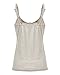 ZANZEA Women Sexy V Neck Sleeveless Spaghetti Strap Camisole Lace Cami Tank Tops Blouses Gray M