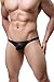 WOWHOMME 3D Design Style Comfortable Mens Cock Wear Thongs Underwear C40 (M, Black)