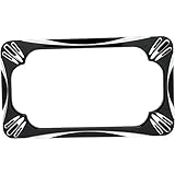 Arlen Ness 12-159 Black License Plate Frame