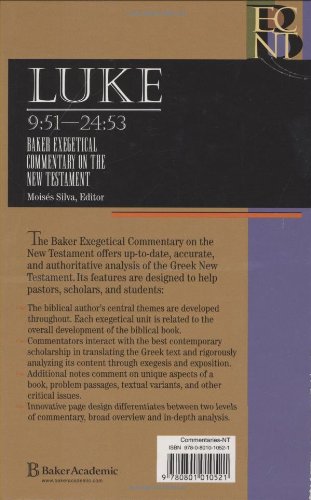 Luke (Baker Exegetical Commentary on the New Testament) (2 Volumes) - //medicalbooks.filipinodoctors.org