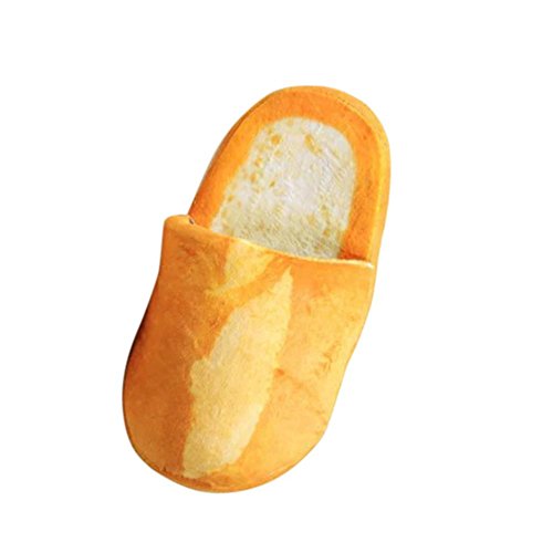 Remeehi Women Indoor Shoes Cute Cartoon Bread Design Home Slippers L 1#