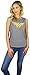DC Comics Womens Wonder Woman Sleeveless Tank Top Wonder Grey (Wonder Grey, Small)