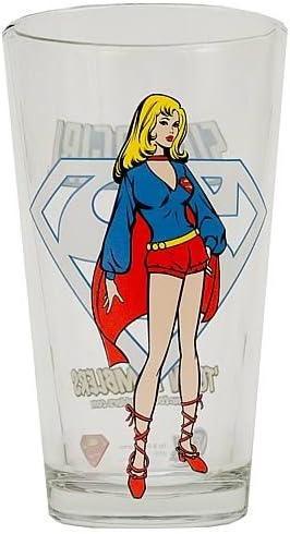 Toon Tumblers Supergirl Pint Glass
