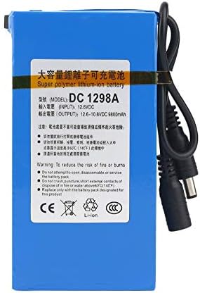 Durable DC 12V 9800MAH Large Capacity Super Powerful Rechargeable Li-ion Battery Backup Li-ion Battery For Camera