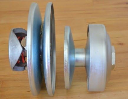 BLAST LED 40 Series GO Kart Torque Converter 1" Driver and Driven Combo Replaces Comet 203015A (5/8" Driven Clutch 3/16" Key)