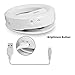 UBeesize Compatible Selfie Ring Light for iPhone & Phone, UBeesize Clip on Led Camera Light [3-Level Brightness] [Rechargeable Battery] for Smartphones