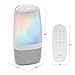 iHome Zenergy Aromatherapy Essential Oil Diffuser Bluetooth Speaker with Sound Therapy, Light Therapy, Anti-Anxiety and Stress Relief, Color Changing Relaxing Sounds and Oils