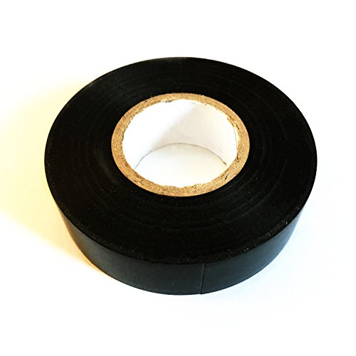 image for Soundoriginal Black Electrical Tape 10 Pack 3/4-Inch by 60 Feet, Volta