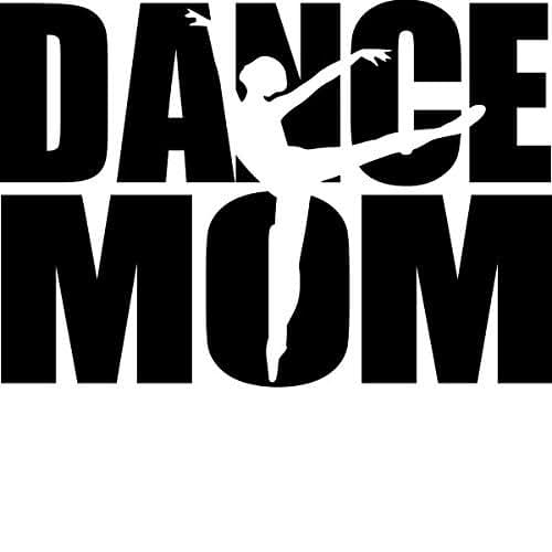 Dance Mom decal, Dance mom sticker, dancer mom, i love my